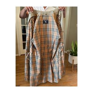 Burberry Men’s Double-Breasted Long Trench Coat